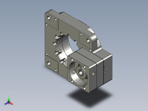 中空旋转平台KFN280-10无齿轮箱