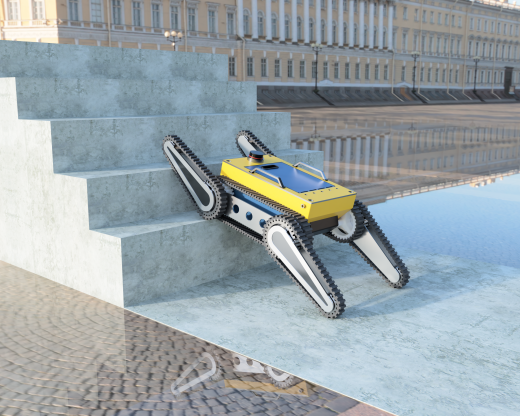 极限地形爬楼梯履带车缩略图