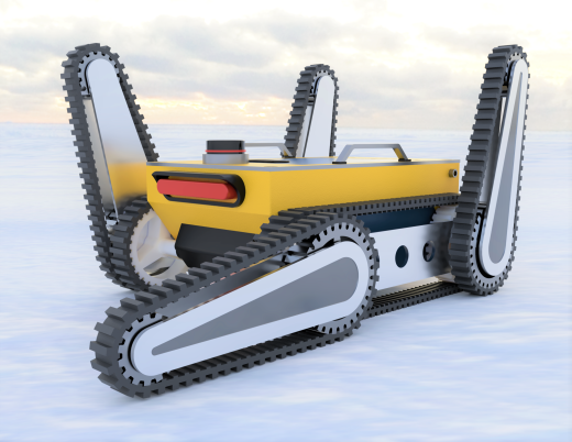 极限地形爬楼梯履带车缩略图