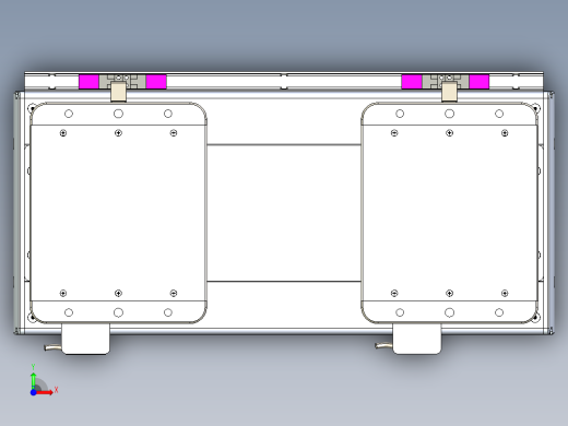 威洛博LC系列3d模型模组2LC22H1Y-S100前视缩略图