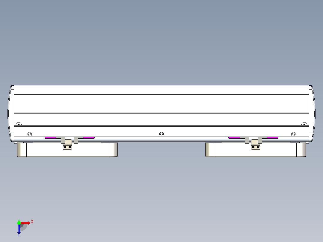 威洛博LC系列3d模型模组2LC22H1Y-S100俯视图