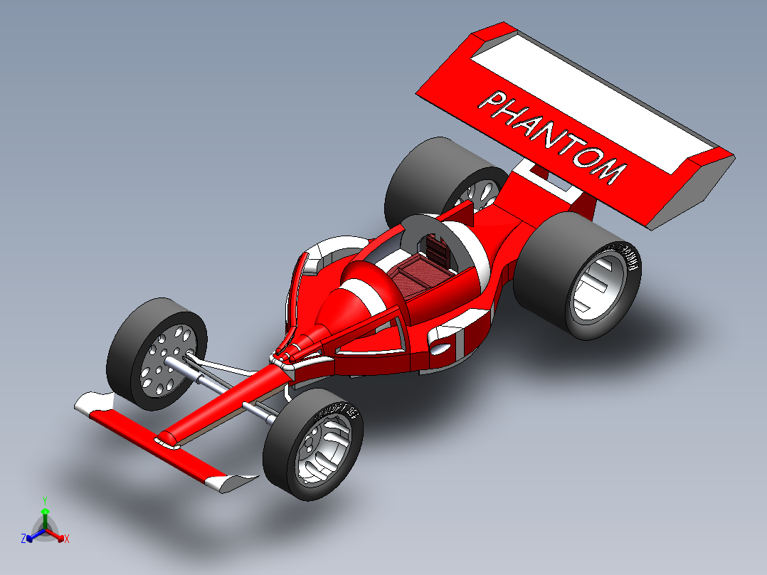 赛车 (45)正等轴测图