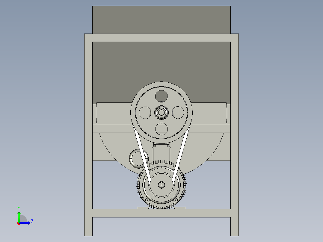 苹果切片机左视图