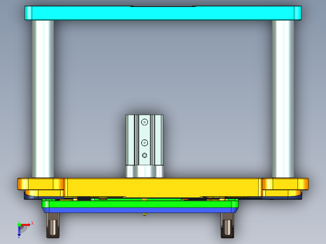 x555-top-笔记本CNC工装夹具三维模型cnc1俯视图