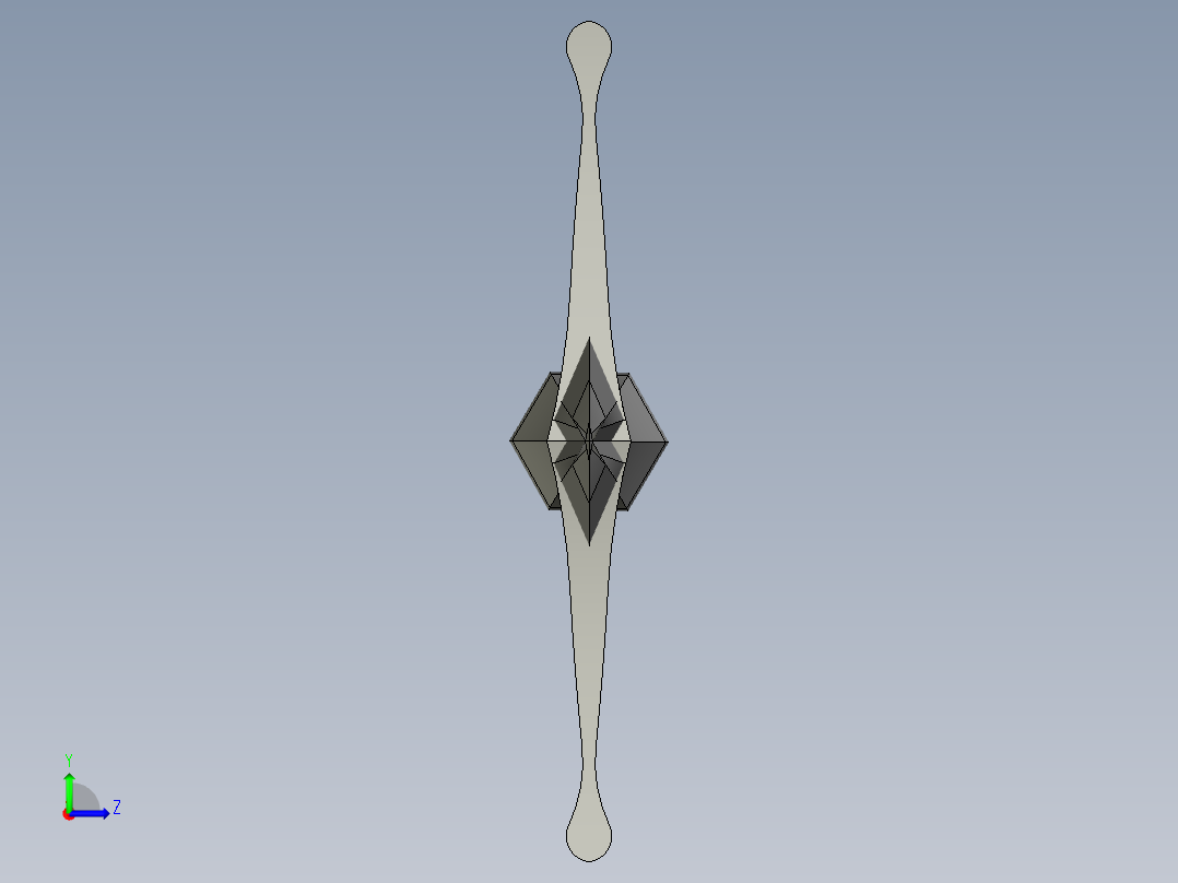 剑、宝剑(22)左视图