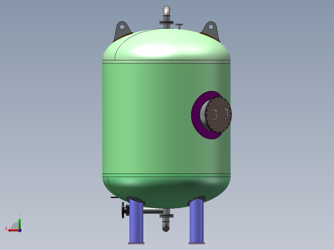 锰砂过滤器2024.7.23后视图