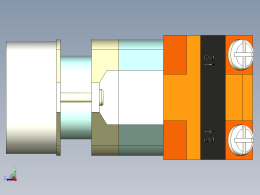 德力西电气LAY8-11BN 黑右视缩略图