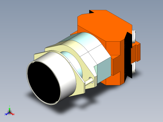 德力西电气LAY8-11BN 黑正等轴测缩略图