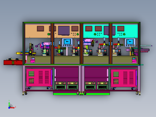 电子产品线束辅助焊锡装置前视缩略图