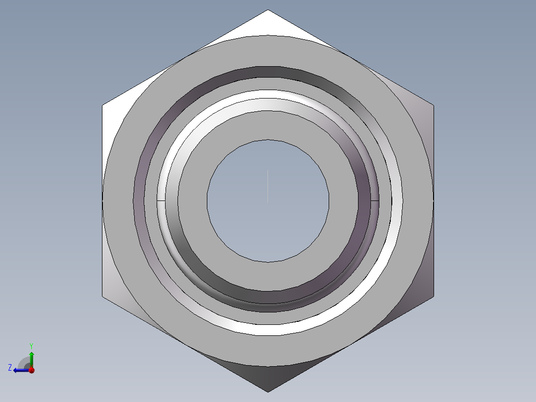 直通管螺纹组合接头、2BC-08-22WD右视图