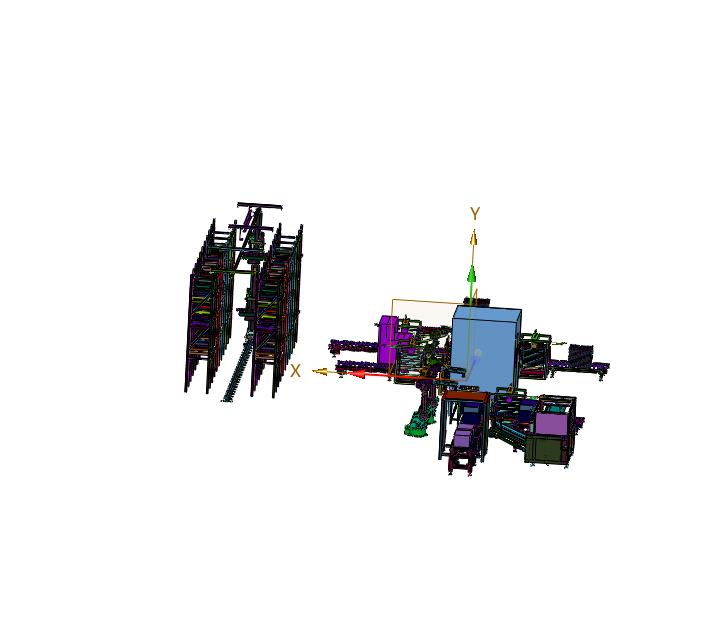 电动工具电机自循环装配线