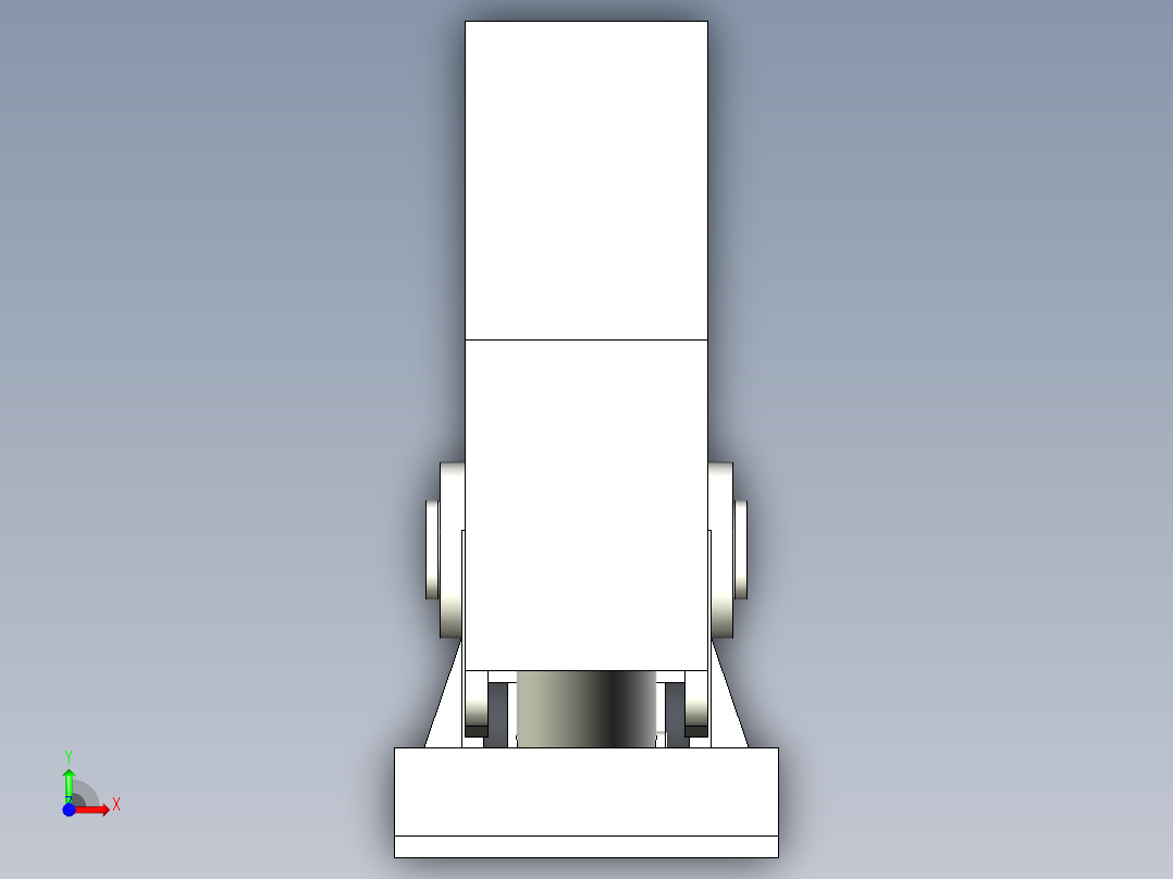 节省空间型立模机前视图