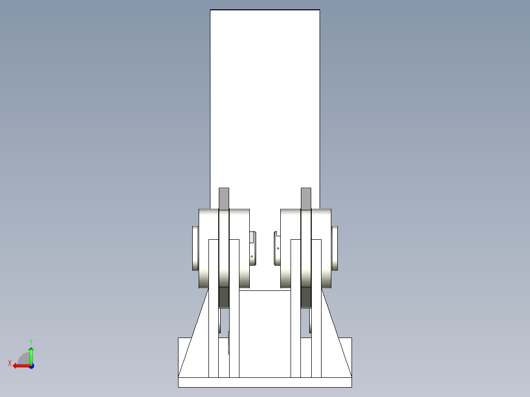 节省空间型立模机后视图
