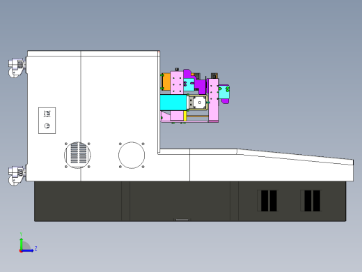 散热片喷涂左视缩略图