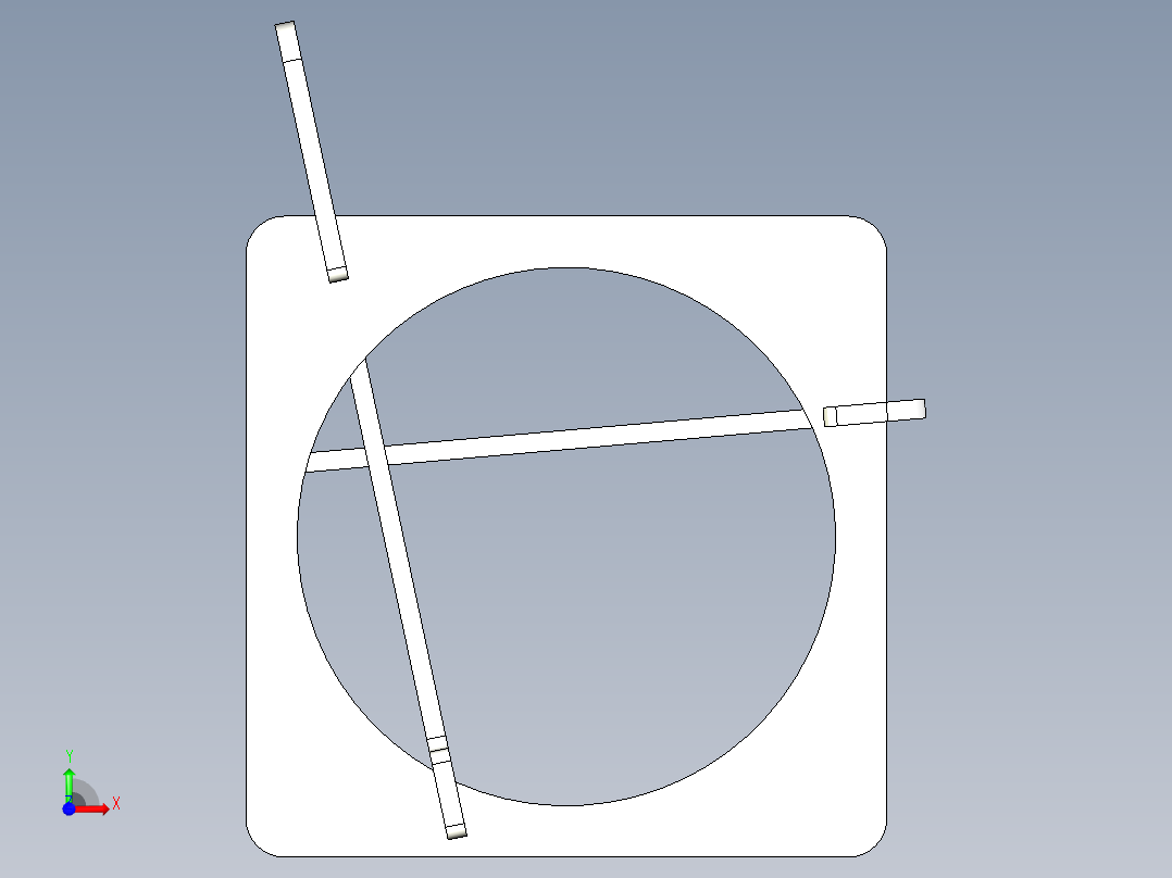 创意拼接座椅前视图