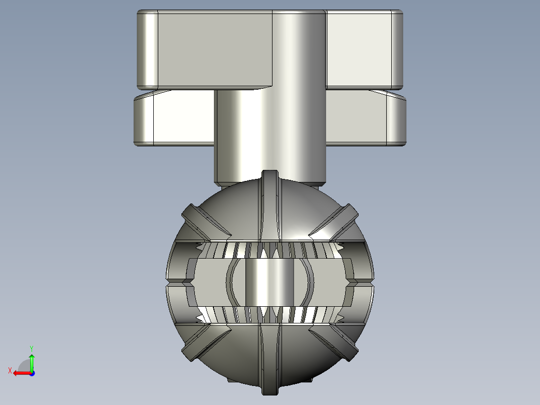 手机支架后视图