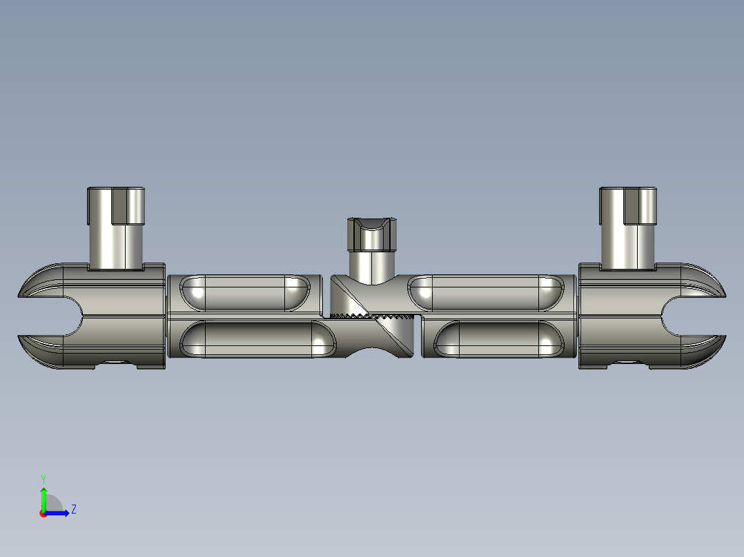 手机支架左视图