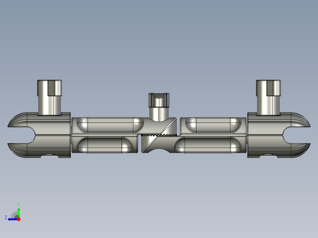 手机支架右视图