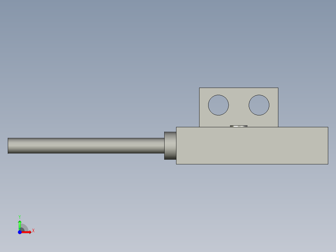光电传感器PM-F44前视图