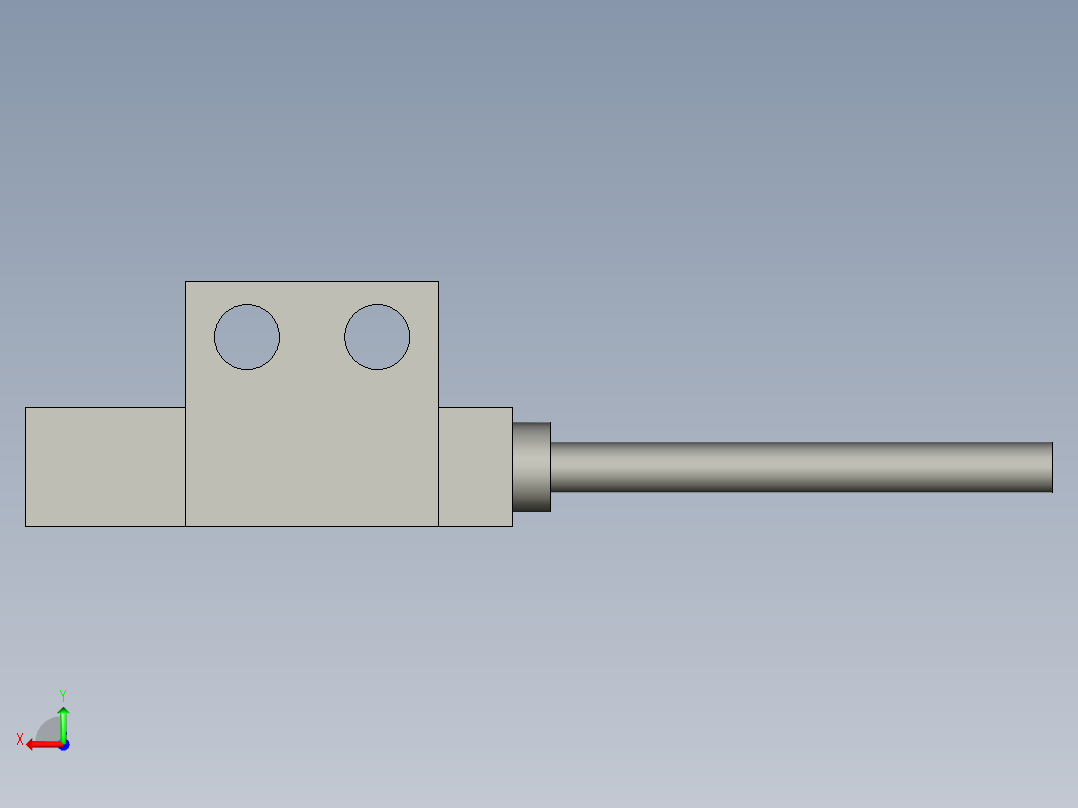 光电传感器PM-F44后视图