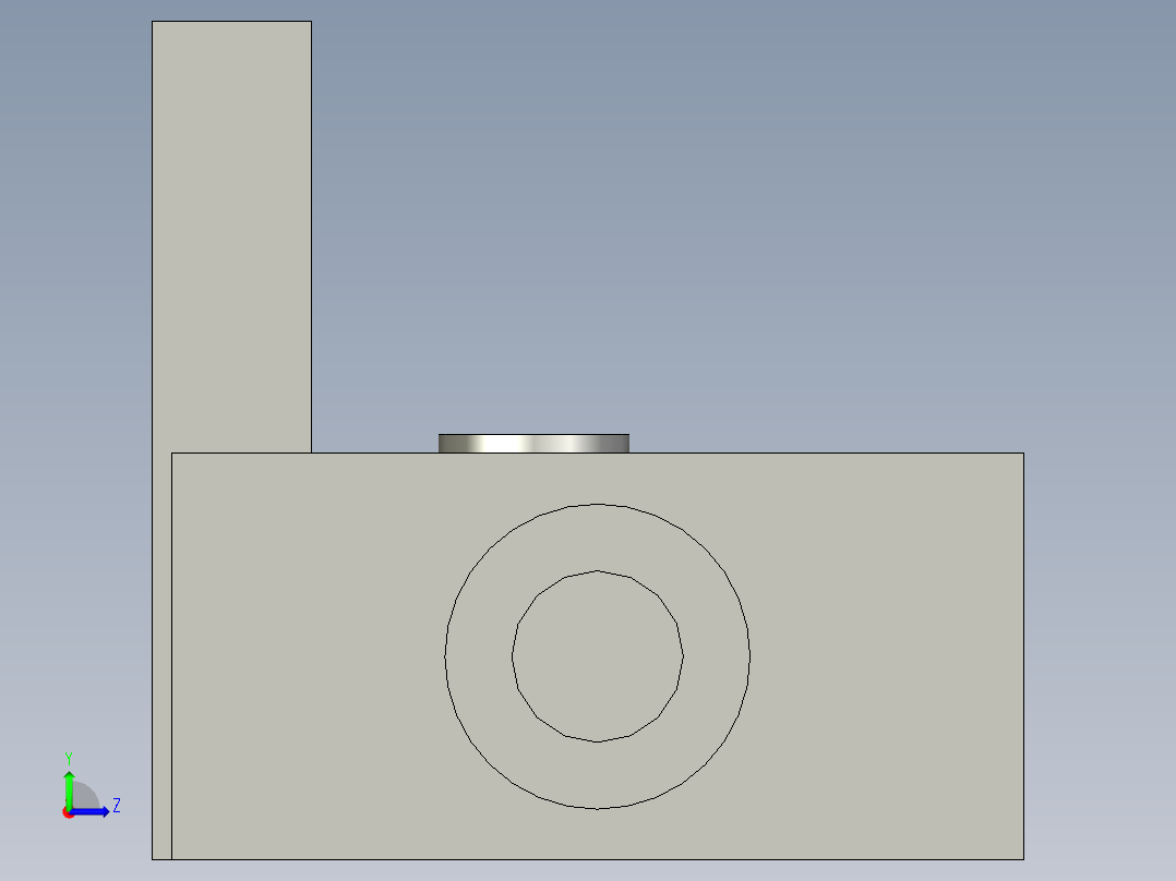 光电传感器PM-F44左视图