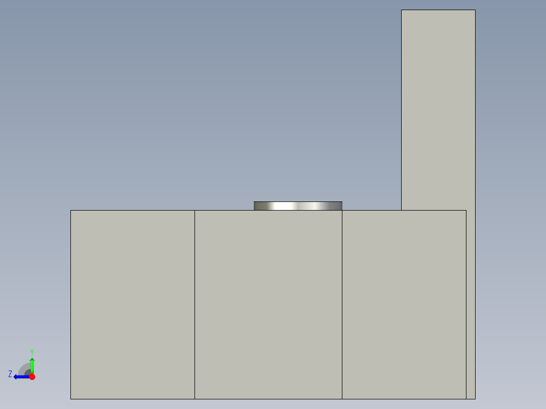 光电传感器PM-F44右视图