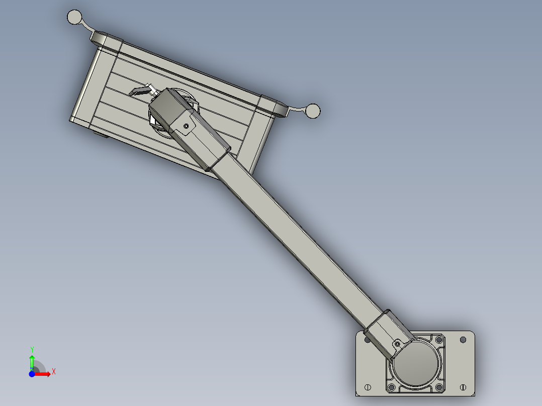 悬臂控制盒45X60系列B--2-副本前视图