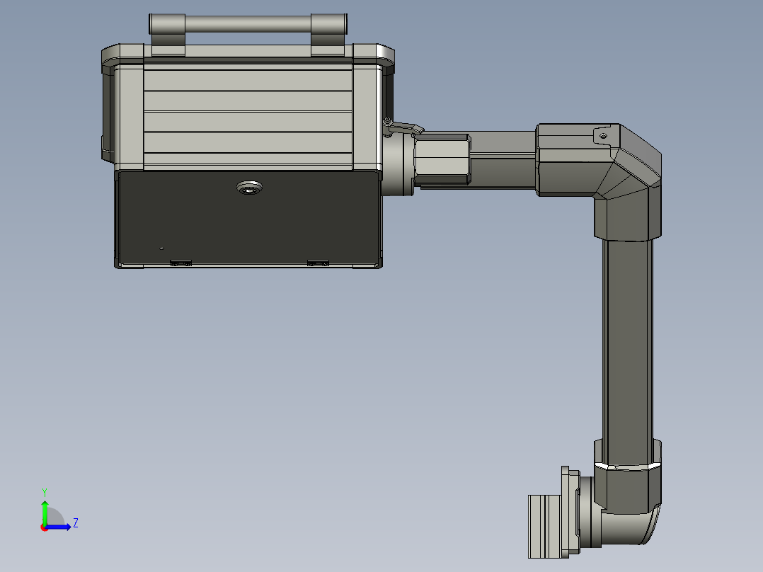 悬臂控制盒45X60系列B--2-副本左视图