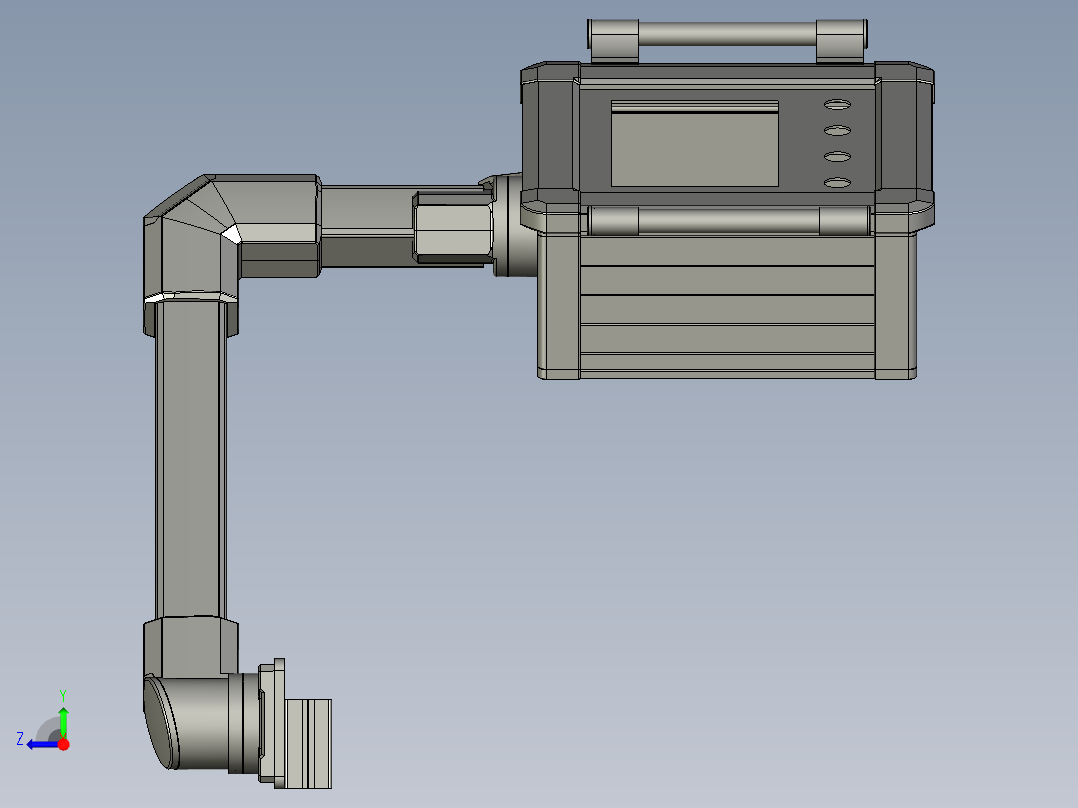 悬臂控制盒45X60系列B--2-副本右视图