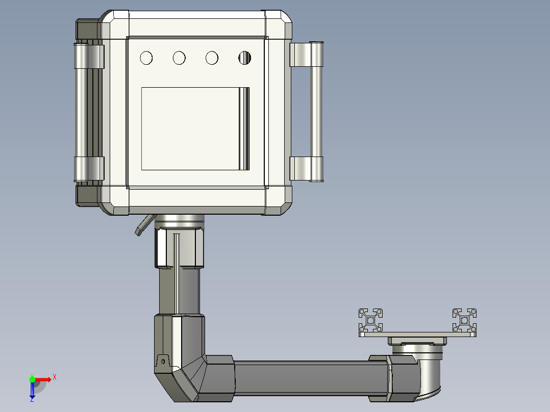 悬臂控制盒45X60系列B--2-副本俯视图