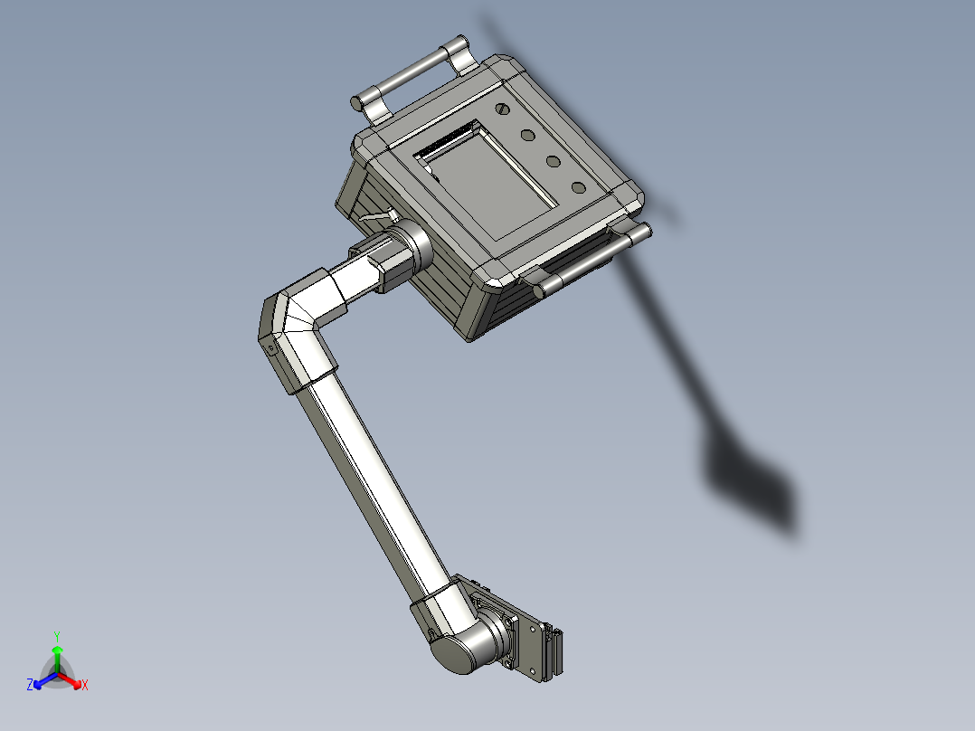悬臂控制盒45X60系列B--2-副本正等轴测图