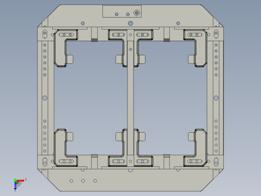 钻辉流水板1俯视缩略图