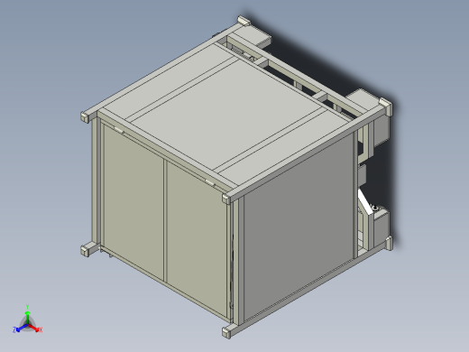 B8L工位器具2正等轴测缩略图