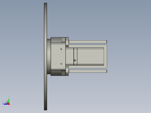 旋转载台机构右视缩略图
