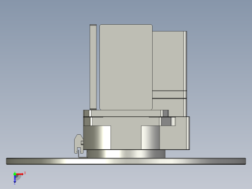 旋转载台机构俯视缩略图