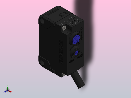 传感器PZ-G41_42 KEYENCE正等轴测缩略图