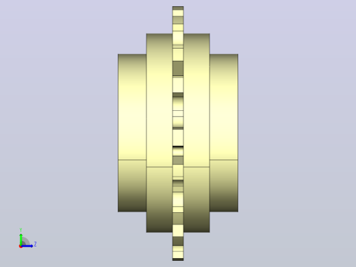 JS YS400-9T-R35-C1 YS400机加工主动轮左视缩略图