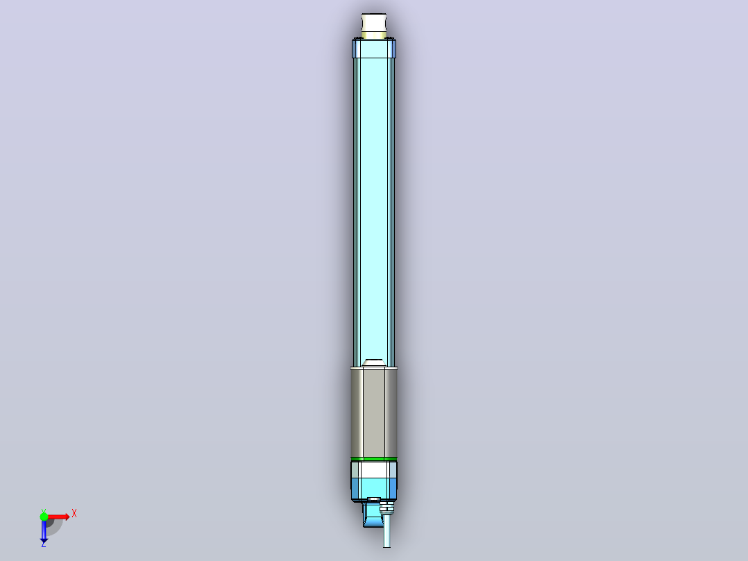 4000N电动推杆(ZJWSN-JF)[ZJWSN-JF-S350]俯视图