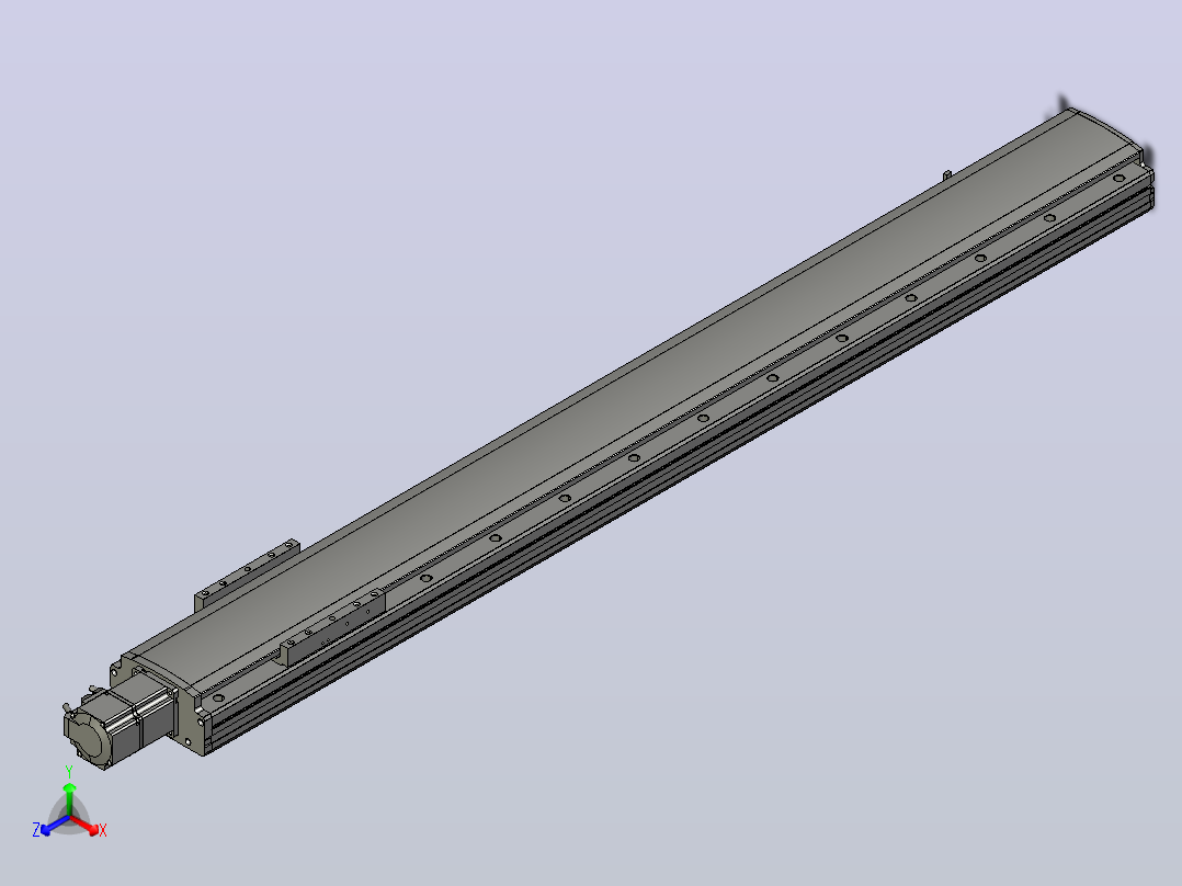 MT136BS半封闭丝杆滑台[MT136BS.L#.1050.BC.P40.C3]主视图