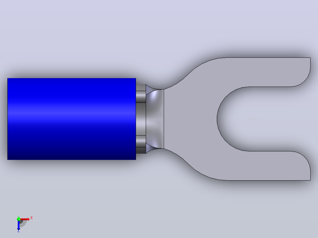 接线端子spade-terminal-lug-size-10-1 2 SW俯视图