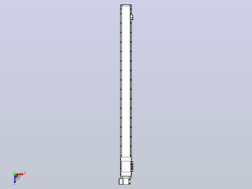 机器人皮带驱动直线轴TPA-GCB-120-P70-L1550-LP-M20-N3俯视缩略图