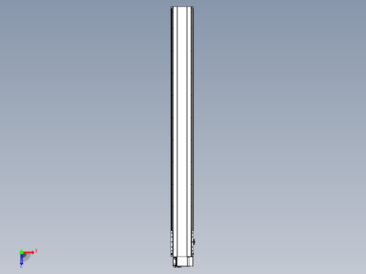 皮带直线轴半封闭可选导轨TPA-HNB-202D-140-L1900-RP-Y-P75-N3俯视缩略图