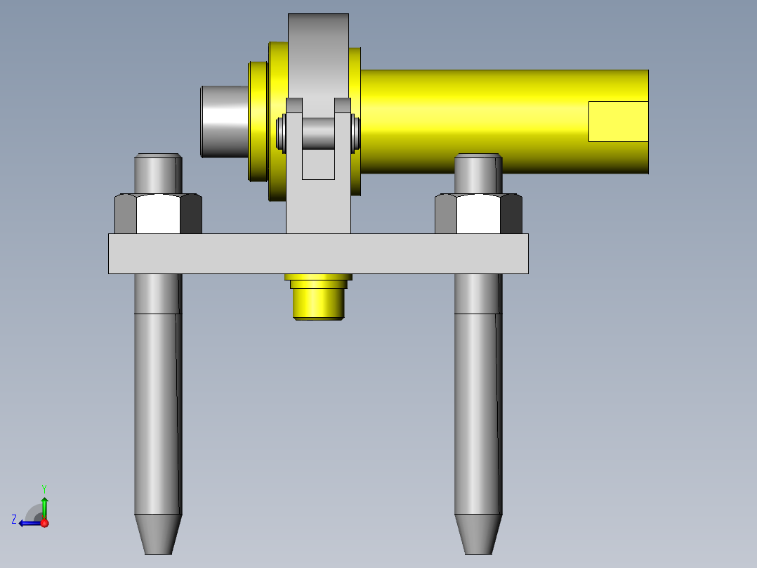 避让组件右视图