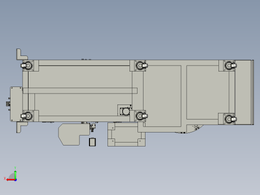 焊接后零件焊接成品的检测装置step后视缩略图