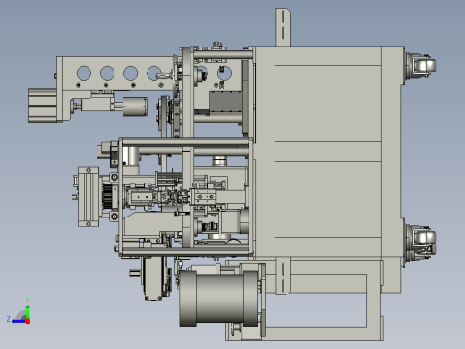 焊接后零件焊接成品的检测装置step右视缩略图