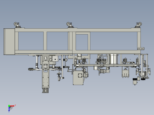 焊接后零件焊接成品的检测装置step俯视缩略图