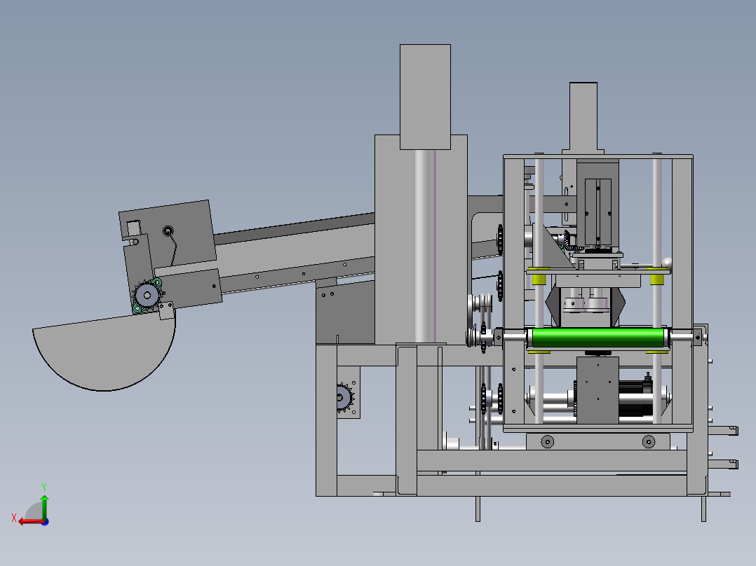 竹筷自动计数大袋包装封装输送设备sw16可编辑