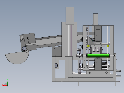 竹筷自动计数大袋包装封装输送设备sw16可编辑