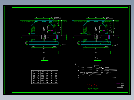 室外给水管网阀门井大样图CAD图纸