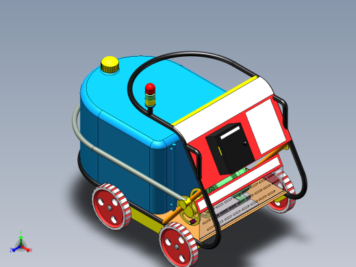 solidworks 卸货小车建模